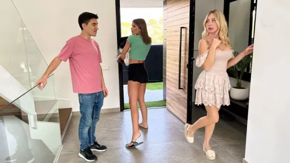 Fucking My GF's Stepsister ※ Jordi El Niño Polla, Angie Lynx ※ Sneaky Sex