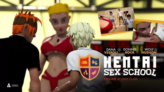 Hentai Sex School Episode 3 : Gym Class ※ Whitney Wright, Donnie Rock, Jake Adams ※ Adult Time Animation
