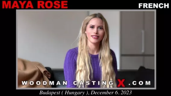 Maya Rose Casting ※ Maya Rose ※ Woodman Casting
