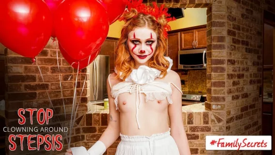 Stop Clowning Around Stepsis - S18:E9 ※ Scarlet Skies ※ Step Siblings Caught