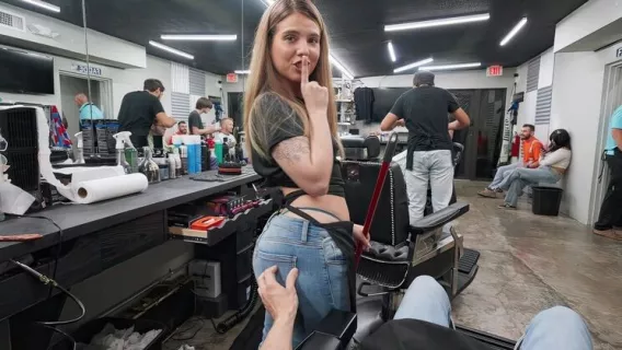 At The Barbershop ※ Parker Ambrose, Lucky Anne ※ MOFOS