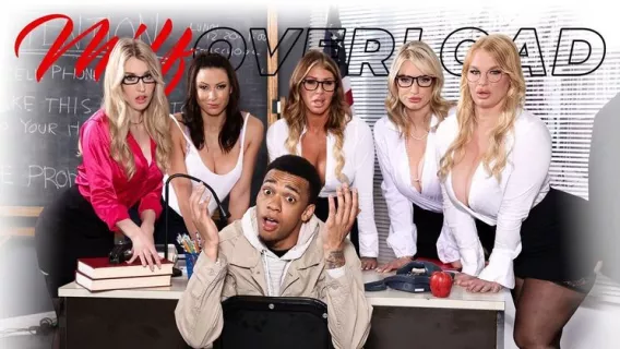 Detention Overload ※ Lawson Jones, Sarah Taylor, Lolly Dames ※ MILF Overload