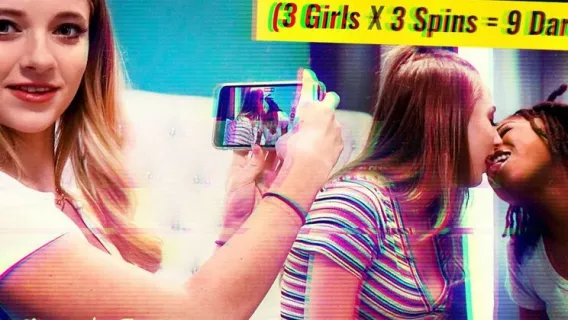 Epic DARE Wheel Challenge! ※ Hazel Grace, Kyler Quinn, Riley Star ※ Sex Tape Lesbians